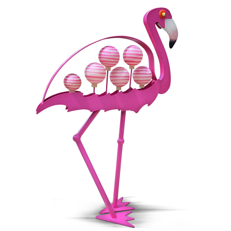 FLAMINGO - Outdoor object, Outdoor sculpture, [Borowski Art Glass in Asia]