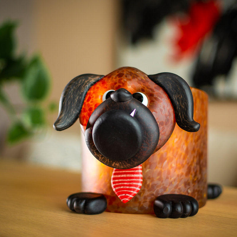 MR. BARNEY - Vase, Art sculpture, [Borowski Art Glass in Asia]