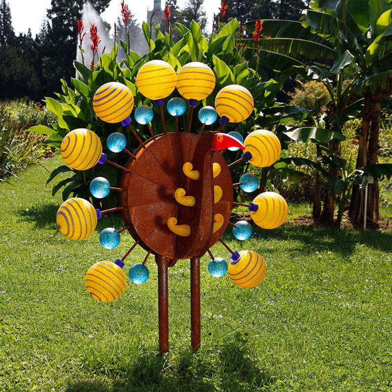 PAVO - Outdoor object, Outdoor sculpture, [Borowski Art Glass in Asia]