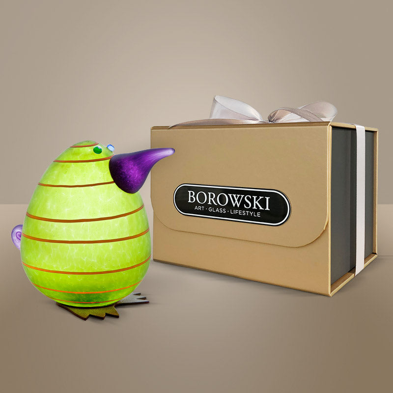 KIWI EGG - Paperweight, Paperweight, [Borowski Art Glass in Asia]