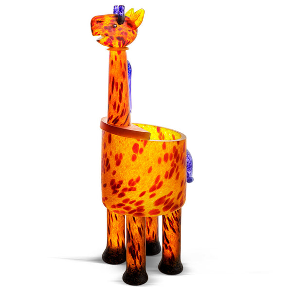 GIRAFFE - Vase, Vase, [Borowski Art Glass in Asia]