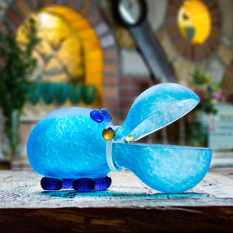 HIPPO - Bowl, Bowl, [Borowski Art Glass in Asia]