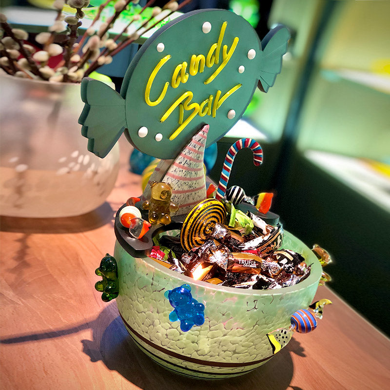CANDY BAR - Bowl, Bowl, [Borowski Art Glass in Asia]