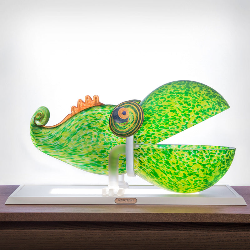 CHAMELEON BIG - Bowl, Bowl, [Borowski Art Glass in Asia]