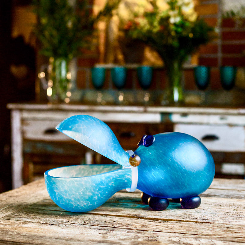 HIPPO - Bowl, Bowl, [Borowski Art Glass in Asia]
