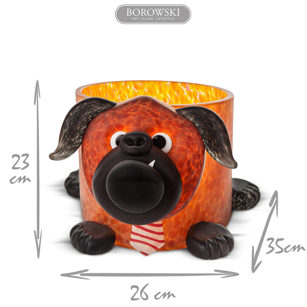 MR. BARNEY - Vase, Art sculpture, [Borowski Art Glass in Asia]