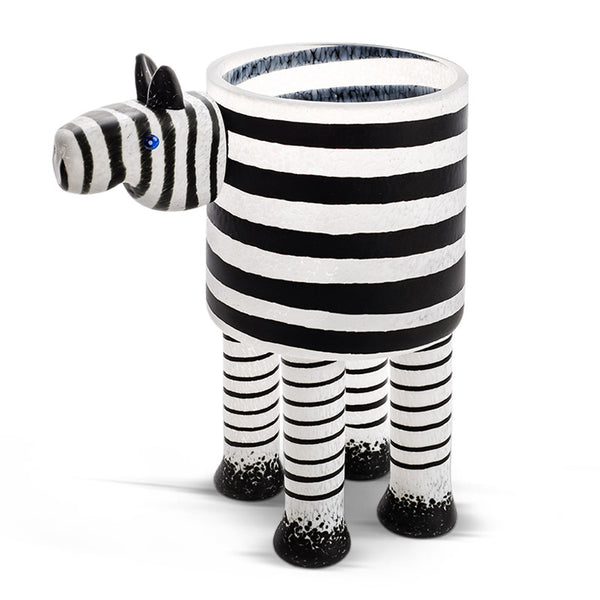 ZEBRA - Vase, Vase, [Borowski Art Glass in Asia]