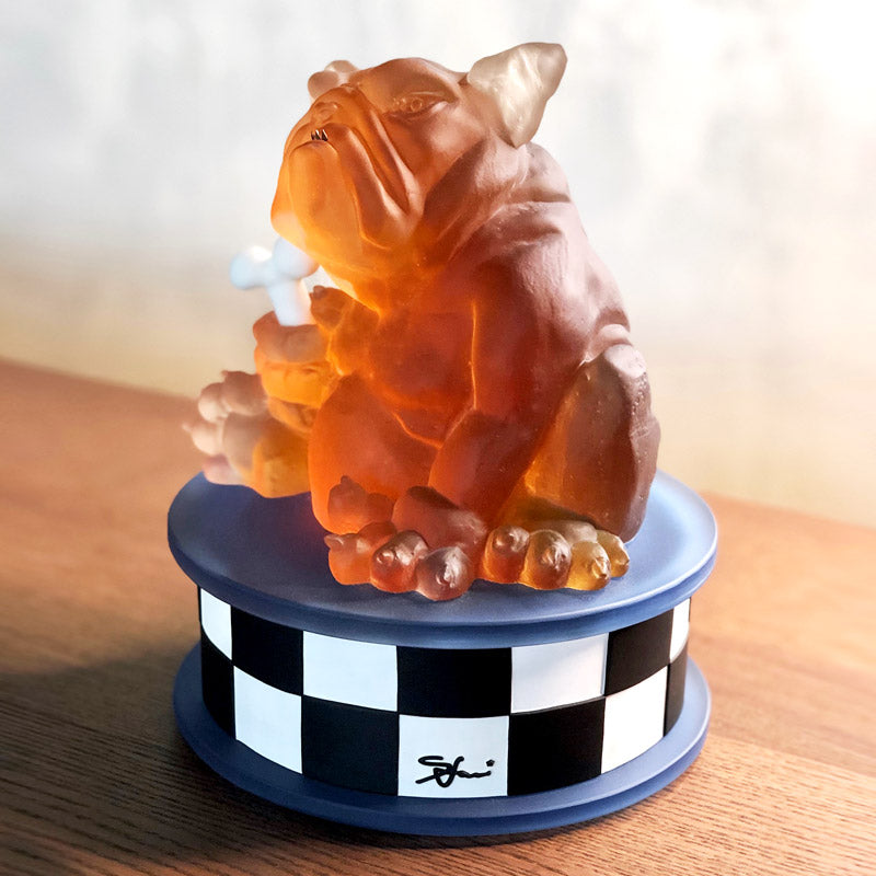 BOUNCER - Masterwork by SJB, Masterpiece, [Borowski Art Glass in Asia]