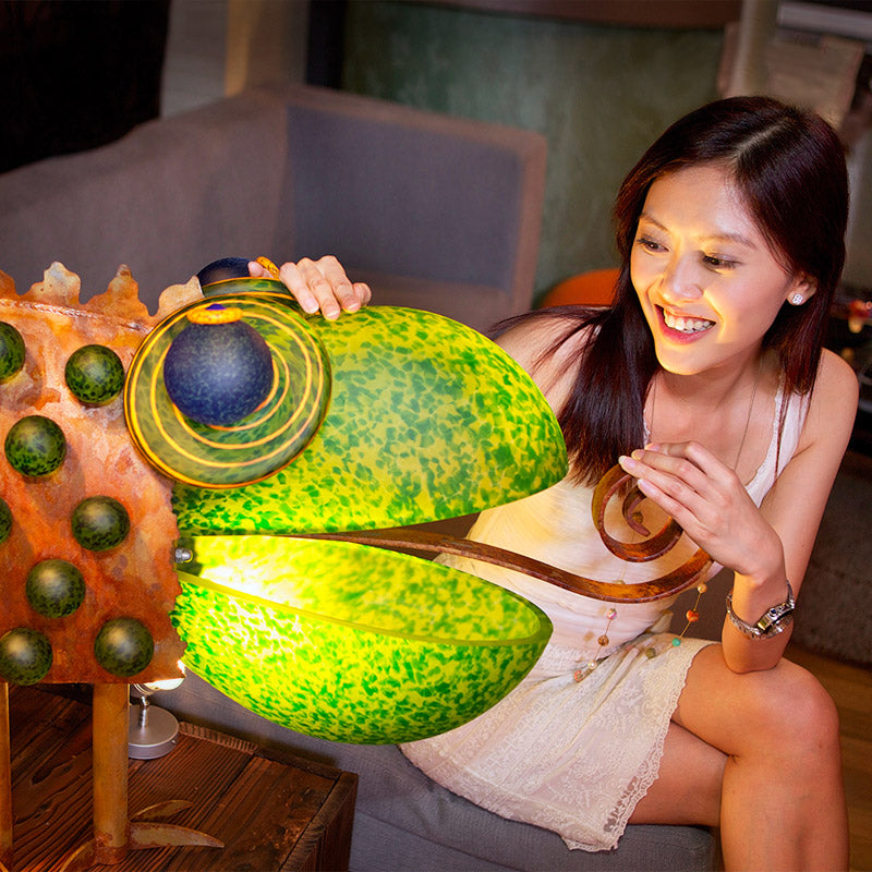 CHAMELEON - Outdoor object, Outdoor sculpture, [Borowski Art Glass in Asia]