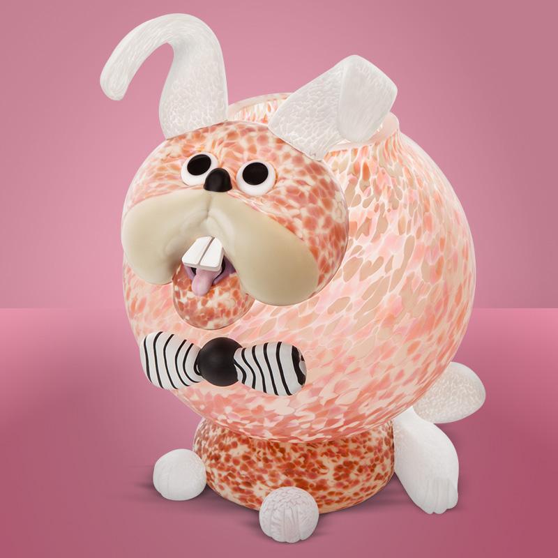 MR. QUICKY - Vase, Art sculpture, [Borowski Art Glass in Asia]