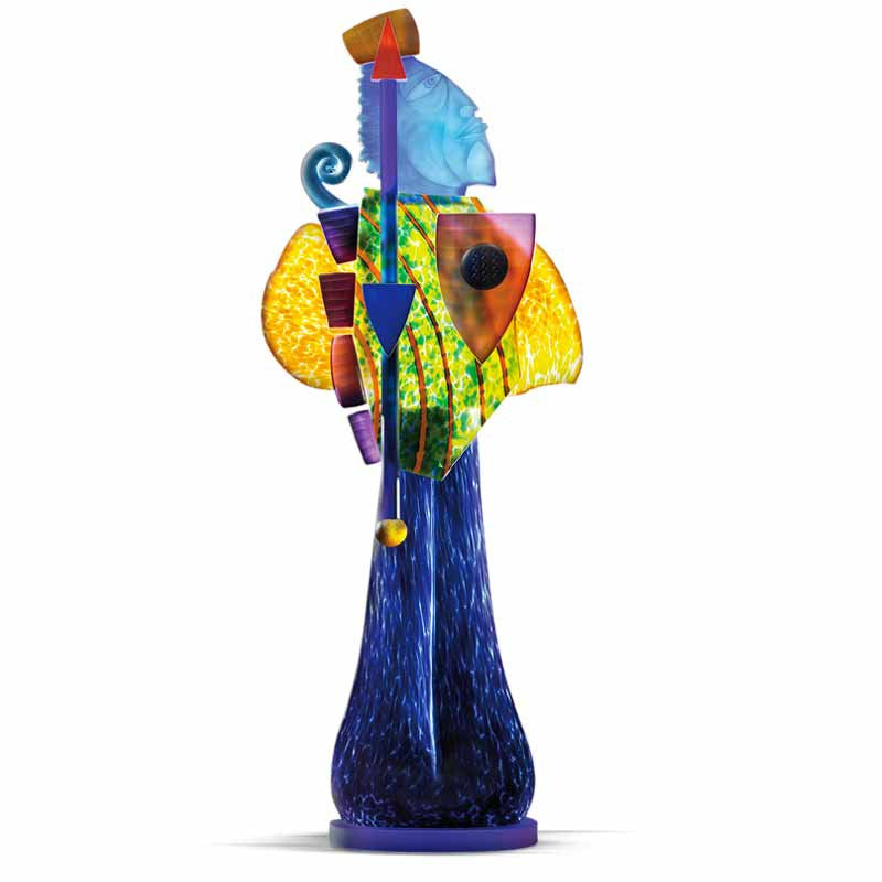 GUARD - Object by PB, Art sculpture, [Borowski Art Glass in Asia]