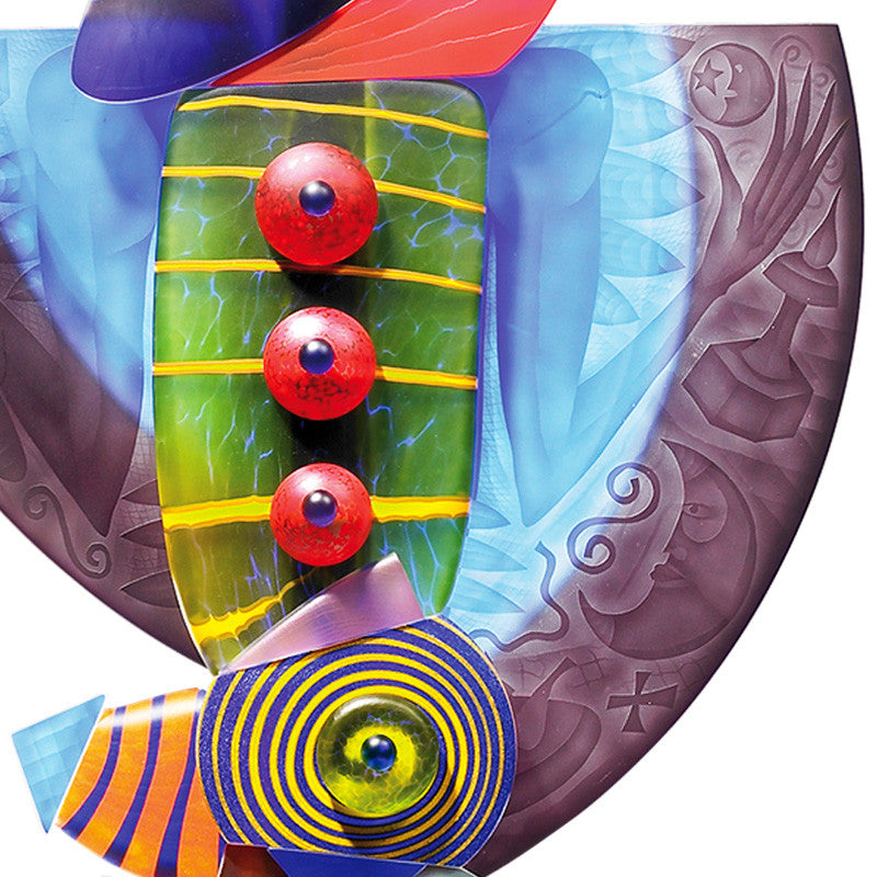 PRINCE - Object by PB, Art sculpture, [Borowski Art Glass in Asia]