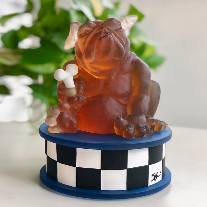 BOUNCER - Masterwork by SJB, Masterpiece, [Borowski Art Glass in Asia]