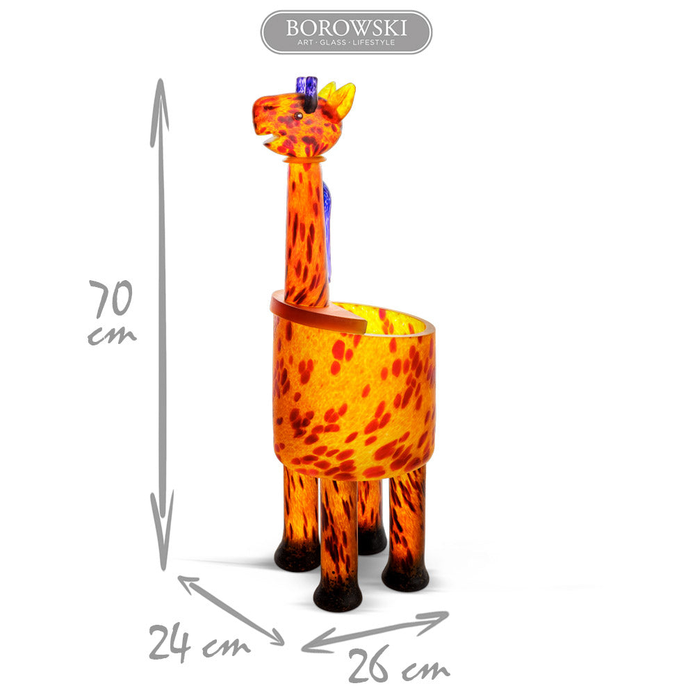GIRAFFE - Vase, Vase, [Borowski Art Glass in Asia]