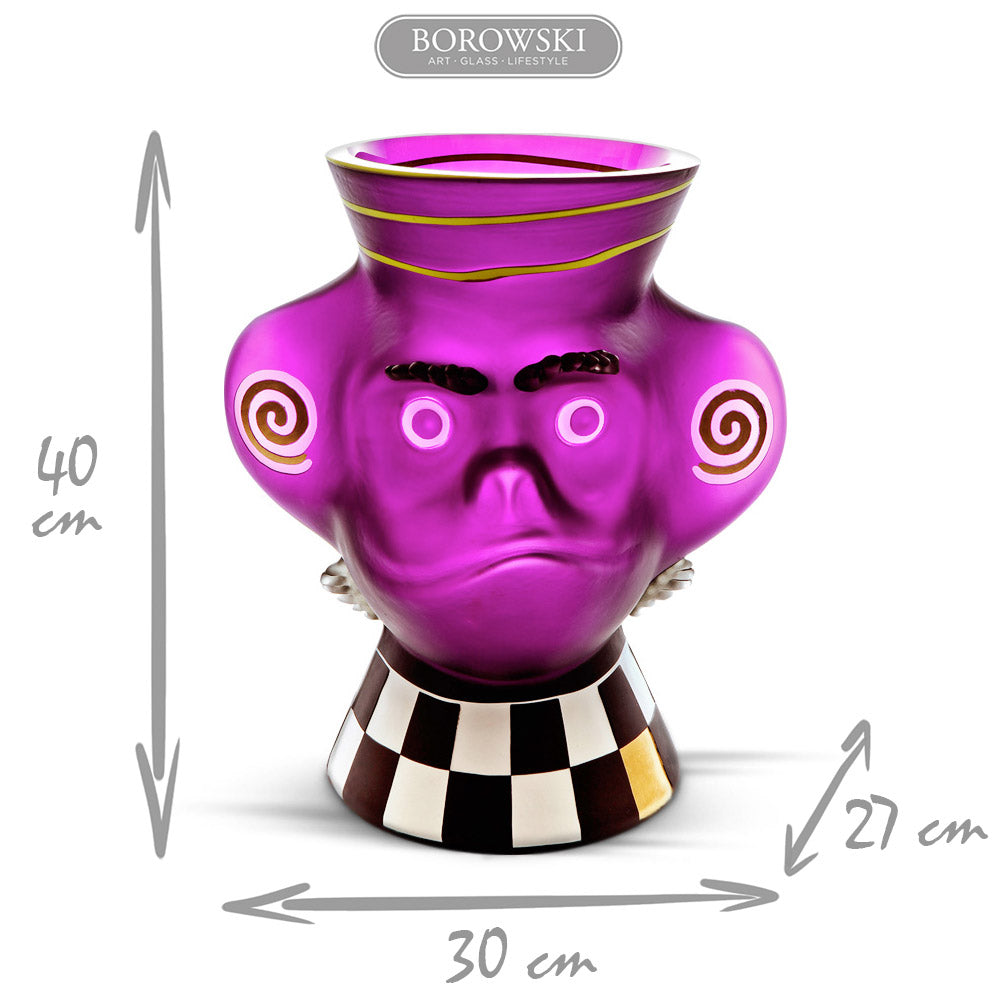 ANIMALIA "CAPTAIN CHITA" - Vase, Vase, [Borowski Art Glass in Asia]