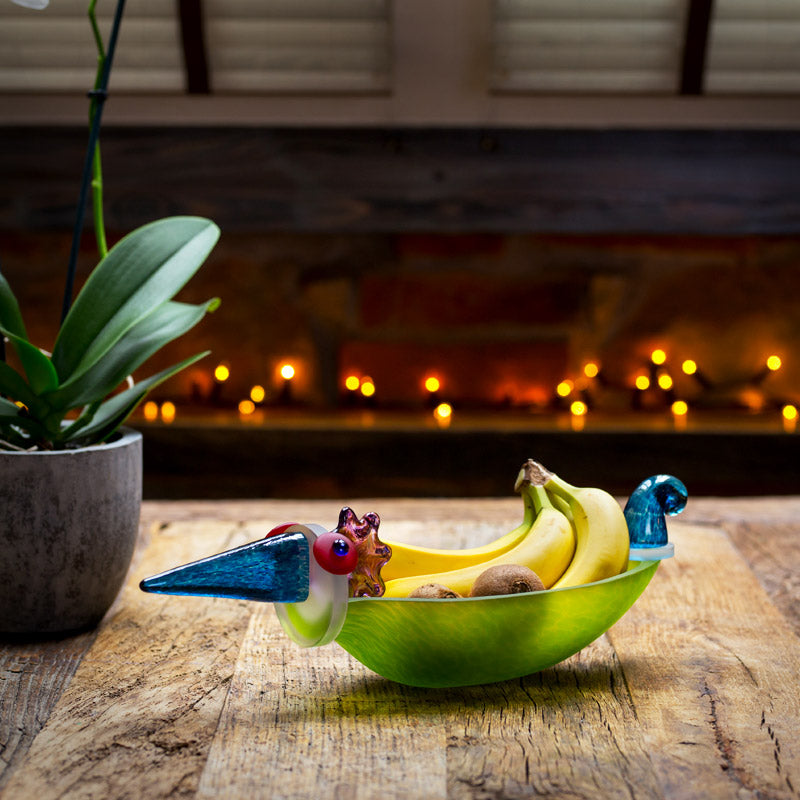 DUCK - Bowl, Bowl, [Borowski Art Glass in Asia]