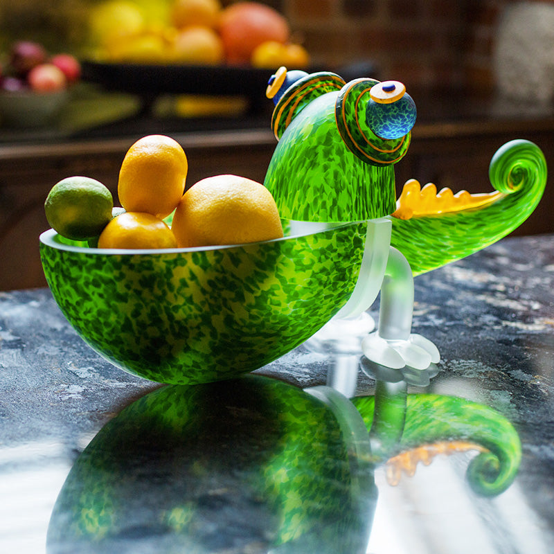 CHAMELEON SMALL - Bowl, Bowl, [Borowski Art Glass in Asia]